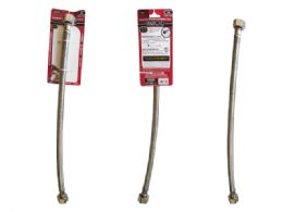 144 Wholesale Faucet Connector Hose 1.2" X 16"l