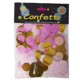 72 of Mixed Confetti 1 inch 30g/bag - Pink