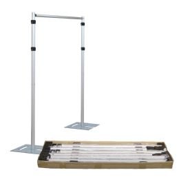 Adjustable Pipe And Drape Kit 4-10ft X 4-10ft - Party Accessory Sets