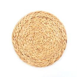 8 pieces Round Rattan Placemat - 14 inch - Placemats