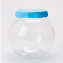 36 Wholesale Acrylic Jars With Blue Lids