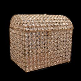 2 pieces Crystal Money Box - Gold - Coin Holders & Banks