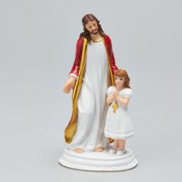 24 Wholesale Poly Resin First Communion Girl 7 inch