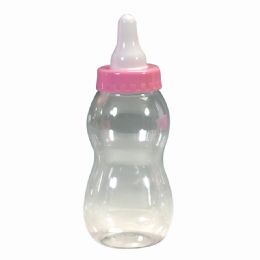 48 pieces Plastic Baby Bottle 11 inch - Pink - Baby Bottles