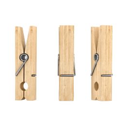 96 pieces Wood Clothespins 1 inch 24pc/bag - Natural - Clothes Pins