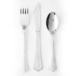 24 Wholesale Silverware In Box 24pc/box - Silver