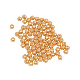 12 of 10mm Craft Pearl Beads With Hole 454g/bag - Blush