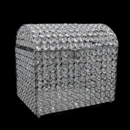 2 pieces Crystal Money Box - Silver - Coin Holders & Banks