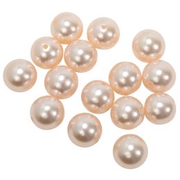 12 of 30mm Craft Pearl Beads With Hole 454g/bag - Blush