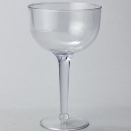 12 pieces Plastic Jumbo Wine Glass 47oz - Clear - Plastic Drinkware
