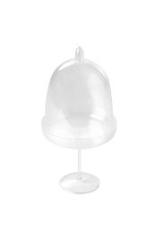 50 Wholesale Plastic Dessert Pedestal With Cover 10 inch - Clear