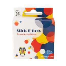 24 pieces SticK-E-Dots Small 3/16 inches 300 Dots/roll - Stickers