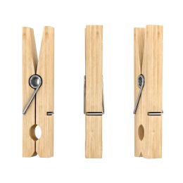 96 pieces Wood Clothespins 1 inch 36pc - Natural - Clothes Pins