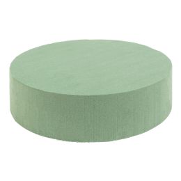 168 pieces Premium Round Floral Foam Solid Block 3 inch X 1 inch - Foam & Felt
