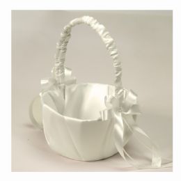 12 pieces Wedding Basket With Satin Bow Accent - Wedding & Anniversary
