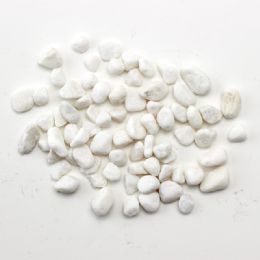 20 pieces White Pebbles 1kg/bag - Garden Decor