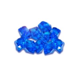 24 pieces Acrylic Crystal Ice Décor Royal Blue - Party Novelties