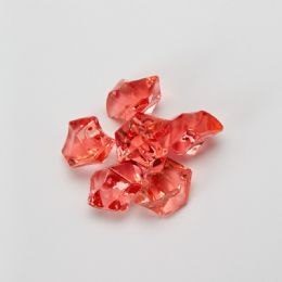 24 pieces Acrylic Crystal Ice Décor Coral - Party Novelties