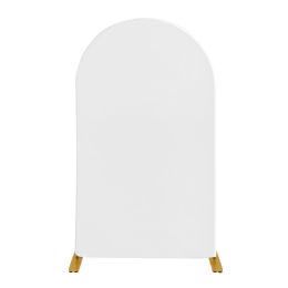 24 pieces Arch Backdrop Spandex Cover 36 inch X 60 inch - White - Wall Decor