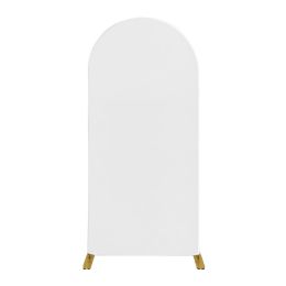 12 pieces Arch Backdrop Spandex Cover 36 inch X 90 inch - White - Wall Decor