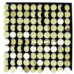 24 pieces Spangle Wall Décor - Champagne - Wall Decor
