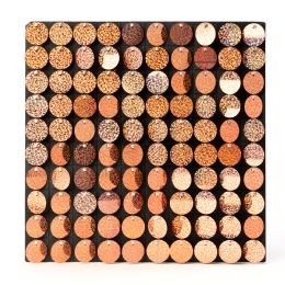 24 pieces Spangle Wall Décor - Glitter Rose Gold - Wall Decor