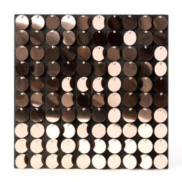 24 pieces Spangle Wall Décor - Metallic Champagne - Wall Decor