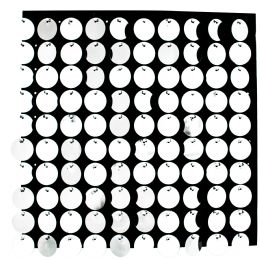 24 pieces Spangle Wall Décor - Silver - Wall Decor