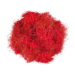 12 of Paper Shred With Metallic Gold Foil 6oz - Red