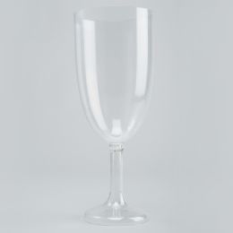 24 pieces Plastic Jumbo Wine Glass 12 inch - Clear - Plastic Drinkware