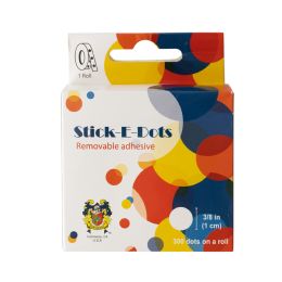24 pieces SticK-E-Dots Medium 3/8 inches 300 Dots/roll - Stickers