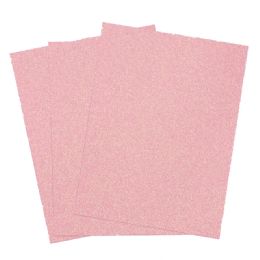 5 pieces Eva Foam Glitter Large Sheet 10pk Pink - Foam & Felt