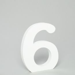 24 pieces Wood Number 6 - Home Accessories