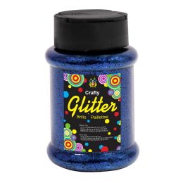 24 pieces Glitter Bottle 4oz - Royal Blue - Craft Glue & Glitter