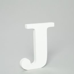 24 pieces Wood Letter - J - Home Accessories