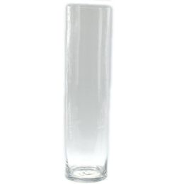 12 pieces Cylinder Glass Vase 24 inches - Party Center Pieces