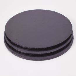 10 pieces Foil Covered Cake Drum 18 inches 3pc - Black - Baking Supplies
