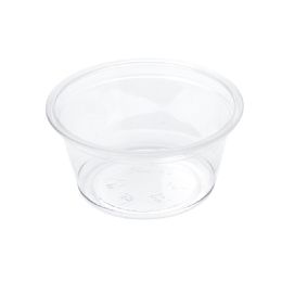 25 pieces Plastic Condiment Cup 2oz 2 inch 100pc/bag - Clear - Disposable Cups
