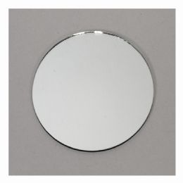 72 pieces Round Glass Centerpiece Mirror 6 inch - Party Center Pieces