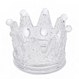 72 of Crown Glass Candle Holder 2 Inch
