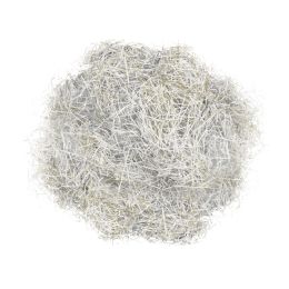 12 of Paper Shred With Metallic Gold Foil 6oz - White