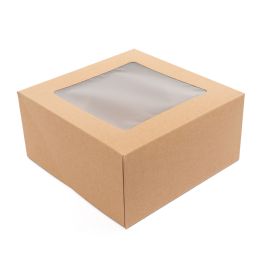 5 pieces Cake Box 10 inch 20pc/pack - Natural - Baking Supplies