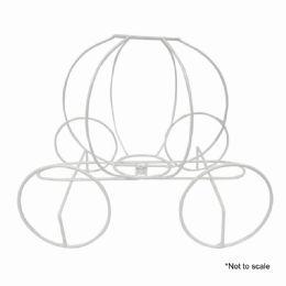 24 pieces Metal Pumpkin Carriage Wire Centerpiece - Party Center Pieces