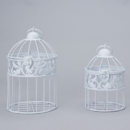 12 pieces Metal Bird Cage 2pc Set - Party Center Pieces