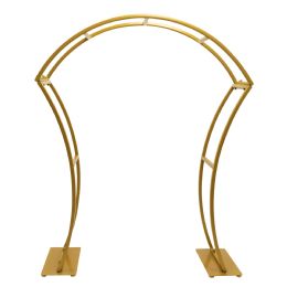 Metal Tabletop Decoration Arch - Gold - Party Center Pieces