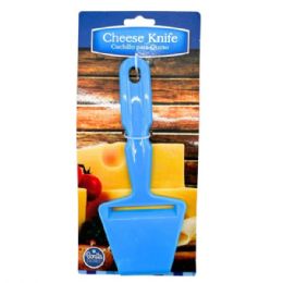48 pieces Bonita Home Cheese Knife In Blue - Kitchen Knives