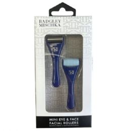 24 pieces Badgley Mischka 2 Pack Mini Facial Rollers - Assorted Cosmetics