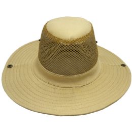 24 of Men's Lightweight Breathable Mesh Hiking Boonie Hat