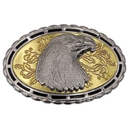 12 pieces Proud Silver Eagle Belt Buckles For Men - Belt Buckles
