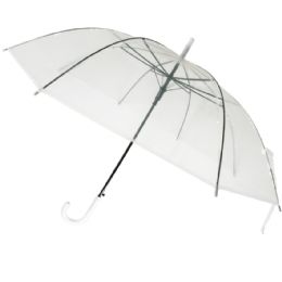 24 Pieces Bubble Clear Umbrellas - Transparent Design Umbrella - Umbrellas & Rain Gear